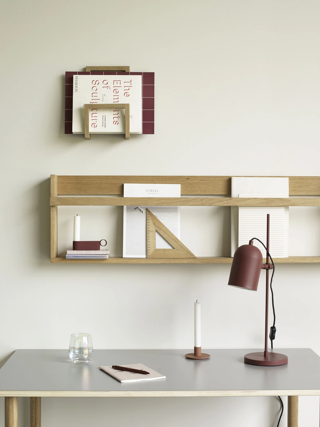 Hübsch Display Væghylde 110 Cm, Eg 5 Hübsch Display Væghylde 110 Cm, Eg - Billede 3