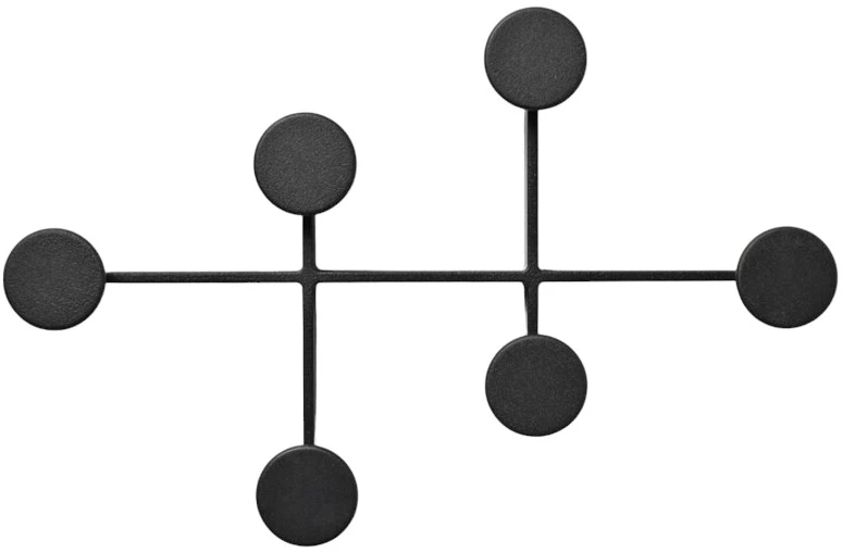 Audo Afteroom Knagerække 37 Cm, Sort 3 Audo Afteroom Knagerække 37 Cm, Sort