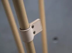 Ekta Living Macaroni Læderstrop Til Spaghetti Stumtjener 7 Cm, Læder -GEJST Butik D2M L1 1