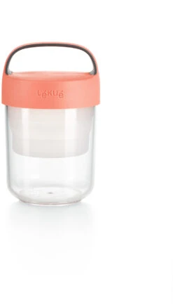 Lekue Lékué Jar-to-go 400 Ml, Koral
