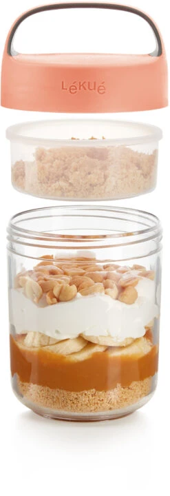 Lekue Lékué Jar-to-go 400 Ml, Koral 7 Lekue Lékué Jar-to-go 400 Ml, Koral -GEJST Butik L0301014R06 2