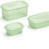 Lekue Lékué Silikone Bokssæt 3 Stk., Limegrøn -GEJST Butik L3420000SUR