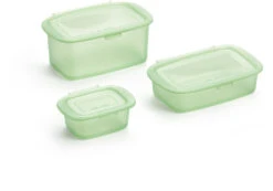 Lekue Lékué Silikone Bokssæt 3 Stk., Limegrøn