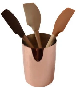 Mauviel Redskabskrukke 12 Cm, Børstet Kobber