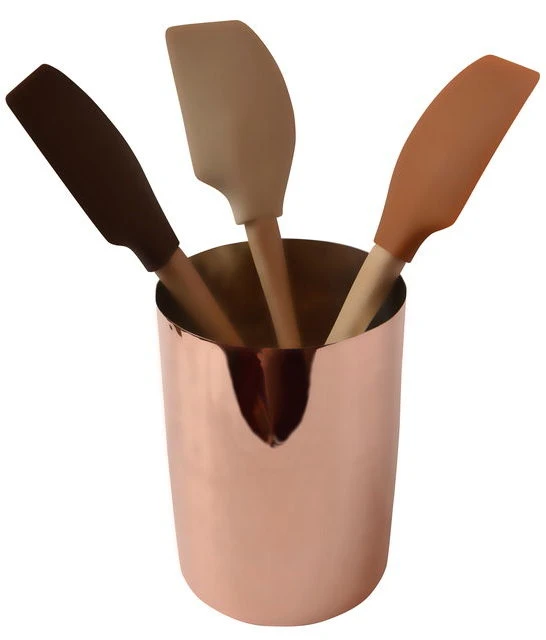 Mauviel Redskabskrukke 12 Cm, Børstet Kobber 3 Mauviel Redskabskrukke 12 Cm, Børstet Kobber