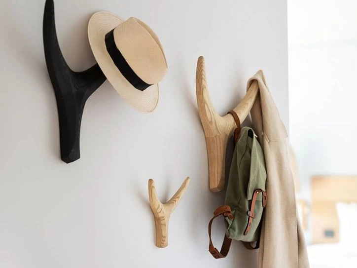 Ekta Living Nguni Head Knage 45 Cm, Ask 4 Ekta Living Nguni Head Knage 45 Cm, Ask - Billede 2