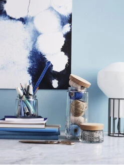 Rosendahl Grand Cru Opbevaringsglas M. Egetræslåg H7,5 Cm -GEJST Butik ROS 25671 01