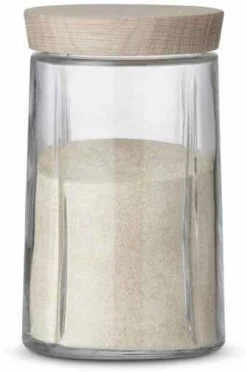 Rosendahl Grand Cru Opbevaringsglas M. Egetræslåg H18 Cm