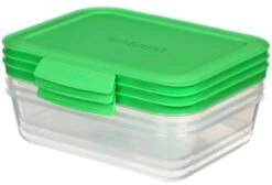 Sistema Nest It Meal Prep Opbevaringsboks M. 2 Rum 3 Stk. 1 L, Leaf Green -GEJST Butik Skaermbillede 2023 04 18 103950