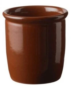 Knabstrup Keramik Syltekrukke 0,5 L, Brun