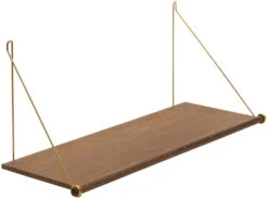 We Do Wood Loop Hylde 72 Cm, Røget Eg/Messing