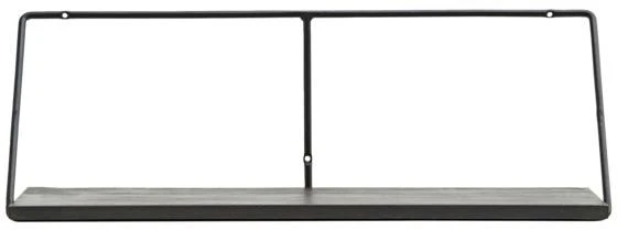 House Doctor Wired Hylde 70x25 Cm, Sortbejdset 3 House Doctor Wired Hylde 70x25 Cm, Sortbejdset