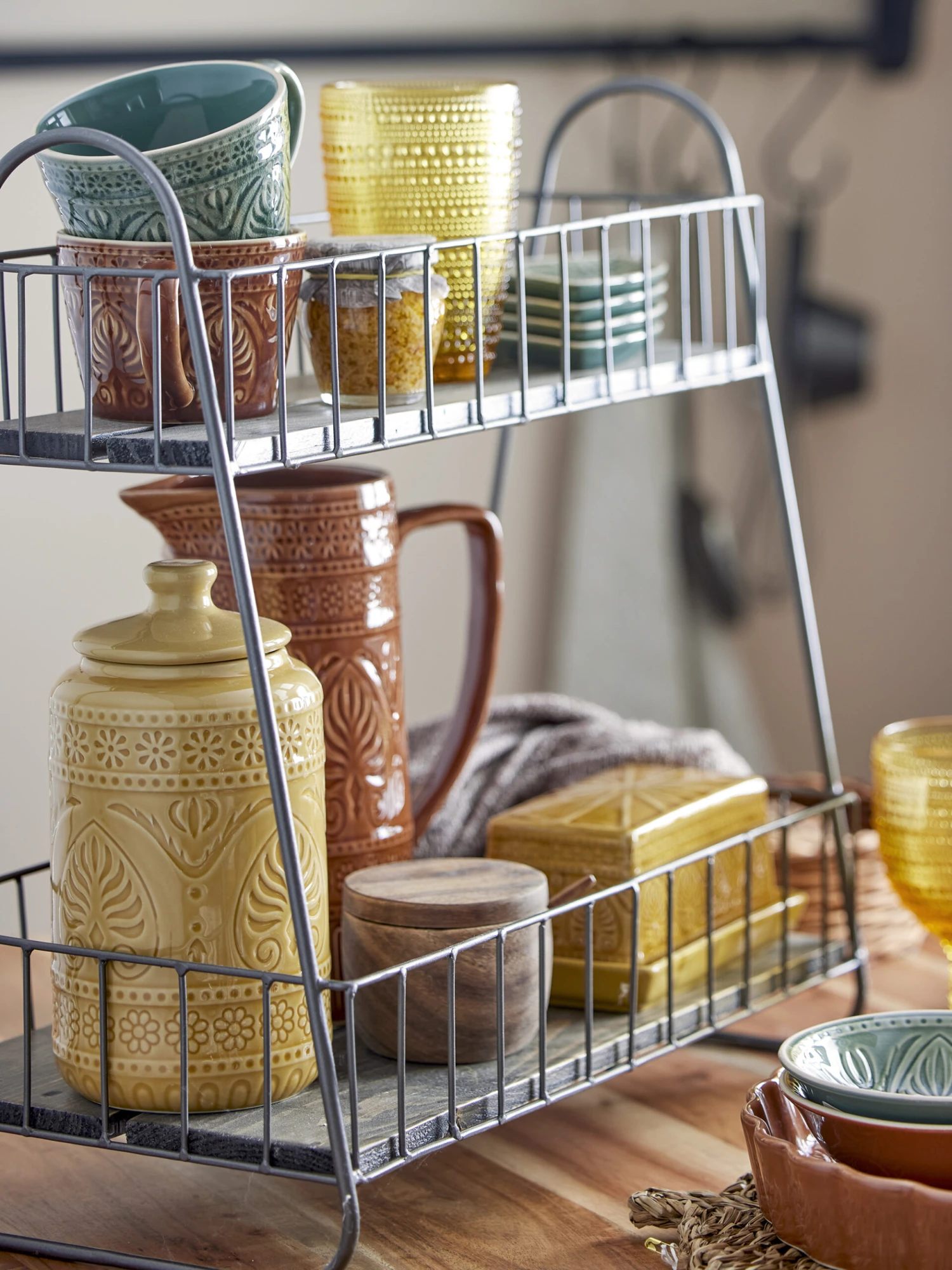 Bloomingville Curt Hylde 44,5x46 Cm, Sort 5 Bloomingville Curt Hylde 44,5x46 Cm, Sort - Billede 3