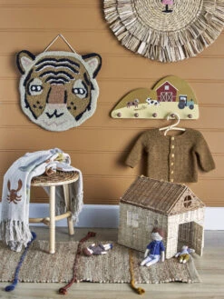 Bloomingville Mini Billy Knagerække 42x21 Cm, Brun -GEJST Butik knageraekke