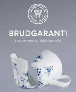 Royal Copenhagen Blå Mega Riflet Smørskål M. Låg 11 Royal Copenhagen Blå Mega Riflet Smørskål M. Låg -GEJST Butik rcbg 2
