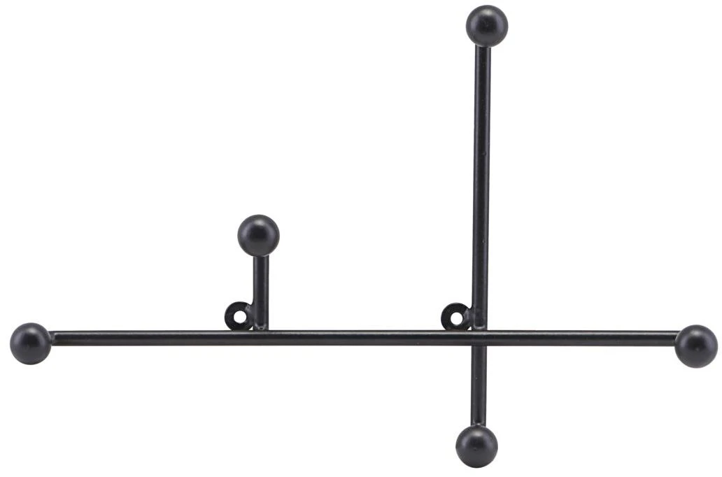 House Doctor Prea Knage 27 Cm, Mat Sort 3 House Doctor Prea Knage 27 Cm, Mat Sort